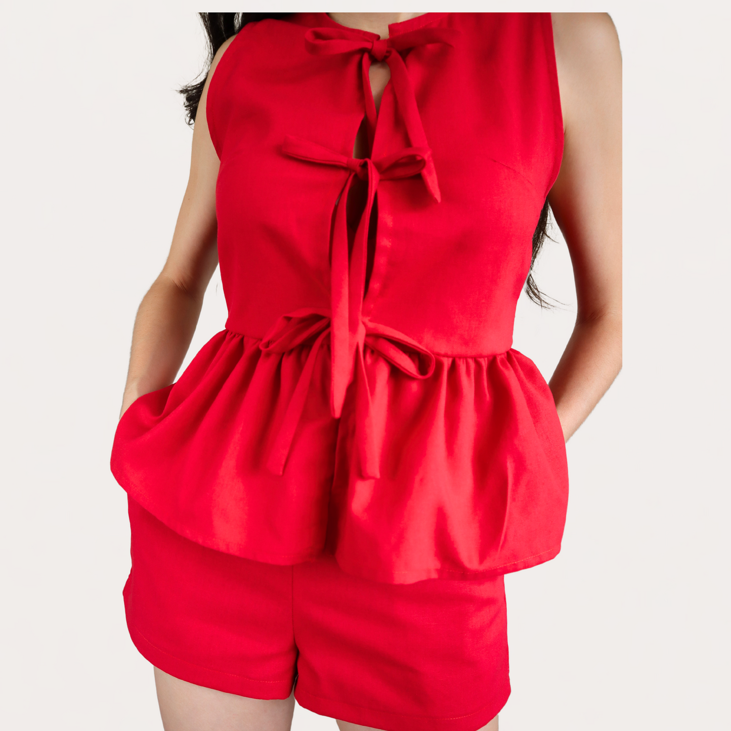 Patrón de costura Blusa Cami tallas desde XS hasta la XXL - patrones de costura Blusa coqueta patrones en pdf de descarga instantanea