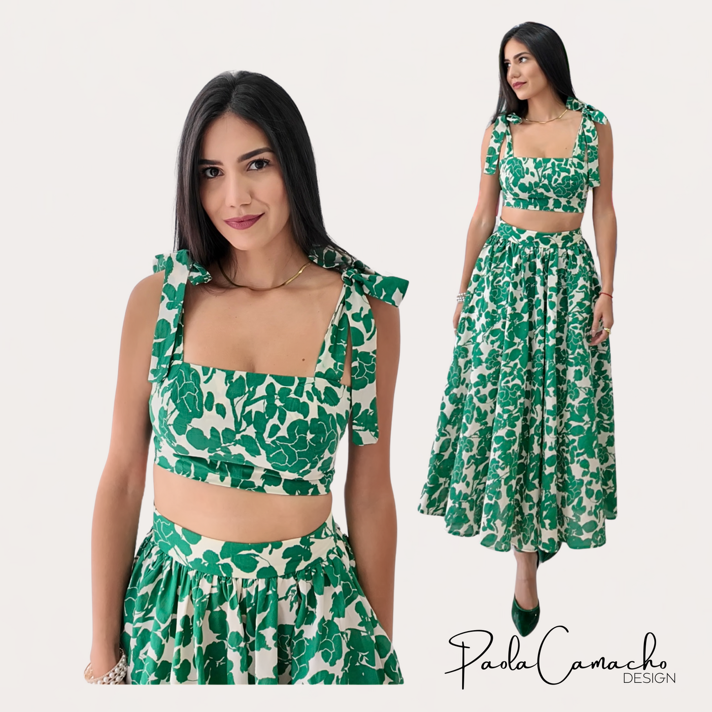 Set Alma – Patrones de Costura (Top + Falda)