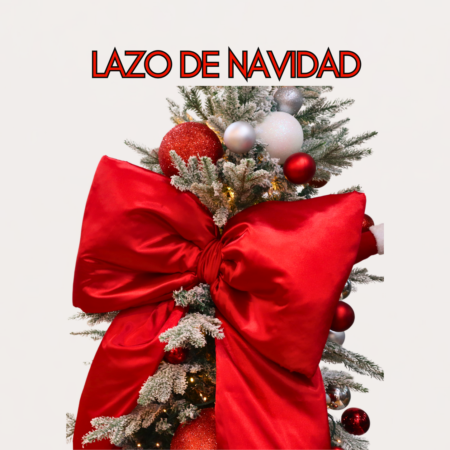 PATRONES DE LAZO GIGANTE DE NAVIDAD + VIDEO PASO A PASO DE SU CONFECCIÓN