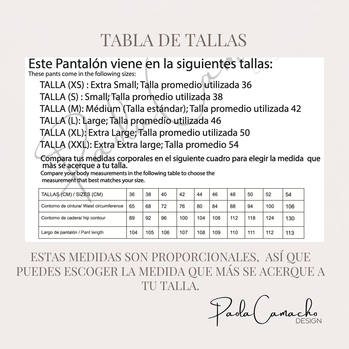 Patrón Pantalón de Pijama Julieta PDF | XS–XXL | Carta 100% | Principiantes