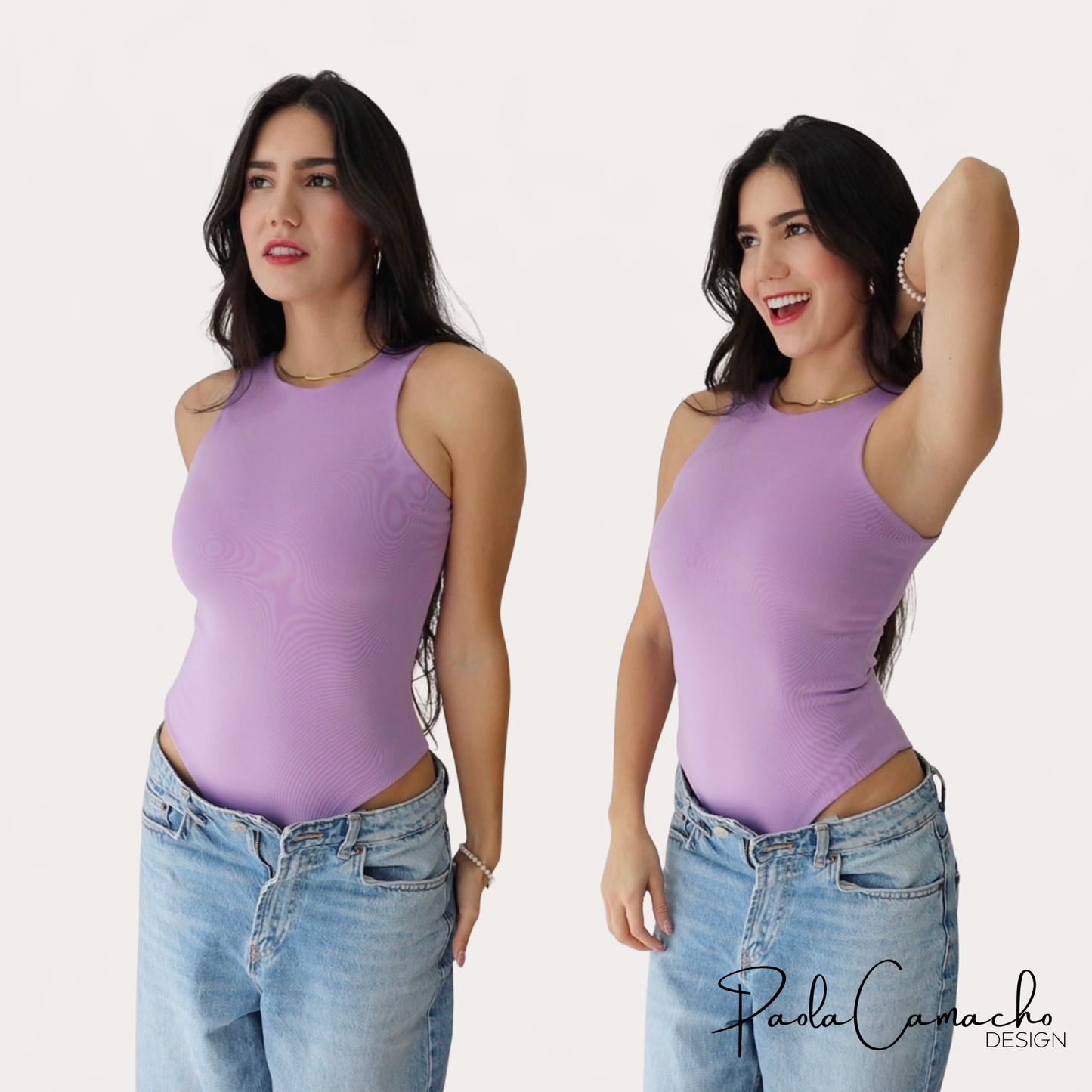 Patrón de Costura Body Halter PDF | Tallas XS–XXL | Principiantes | Paola Camacho Design