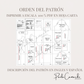 Patrón Camisa de Pijama Julieta PDF | Manga Larga y Corta | XS–XXL | Carta 100%