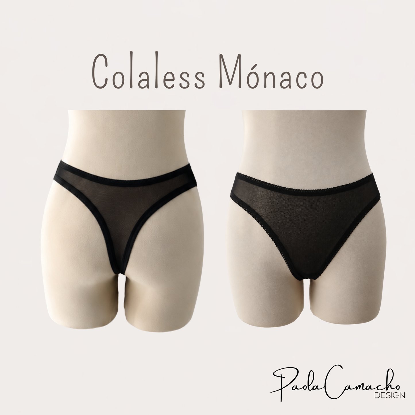 Patrón de Costura Colaless Mónaco PDF | Tallas XS–XXL | Impresión Hoja Carta | Principiantes