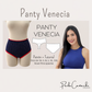 Patrón de Costura Panty Veneciade de tiro alto PDF | Tallas XS hasta XXL | Impresión Hoja Carta | Principiantes