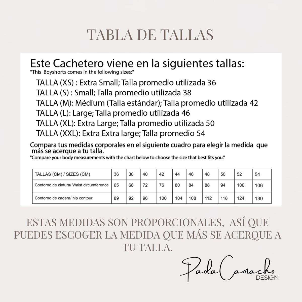 Patrón de Costura Cachetero Florencia PDF | Tallas XS HASTA XXL | Impresión Hoja Carta | Principiantes