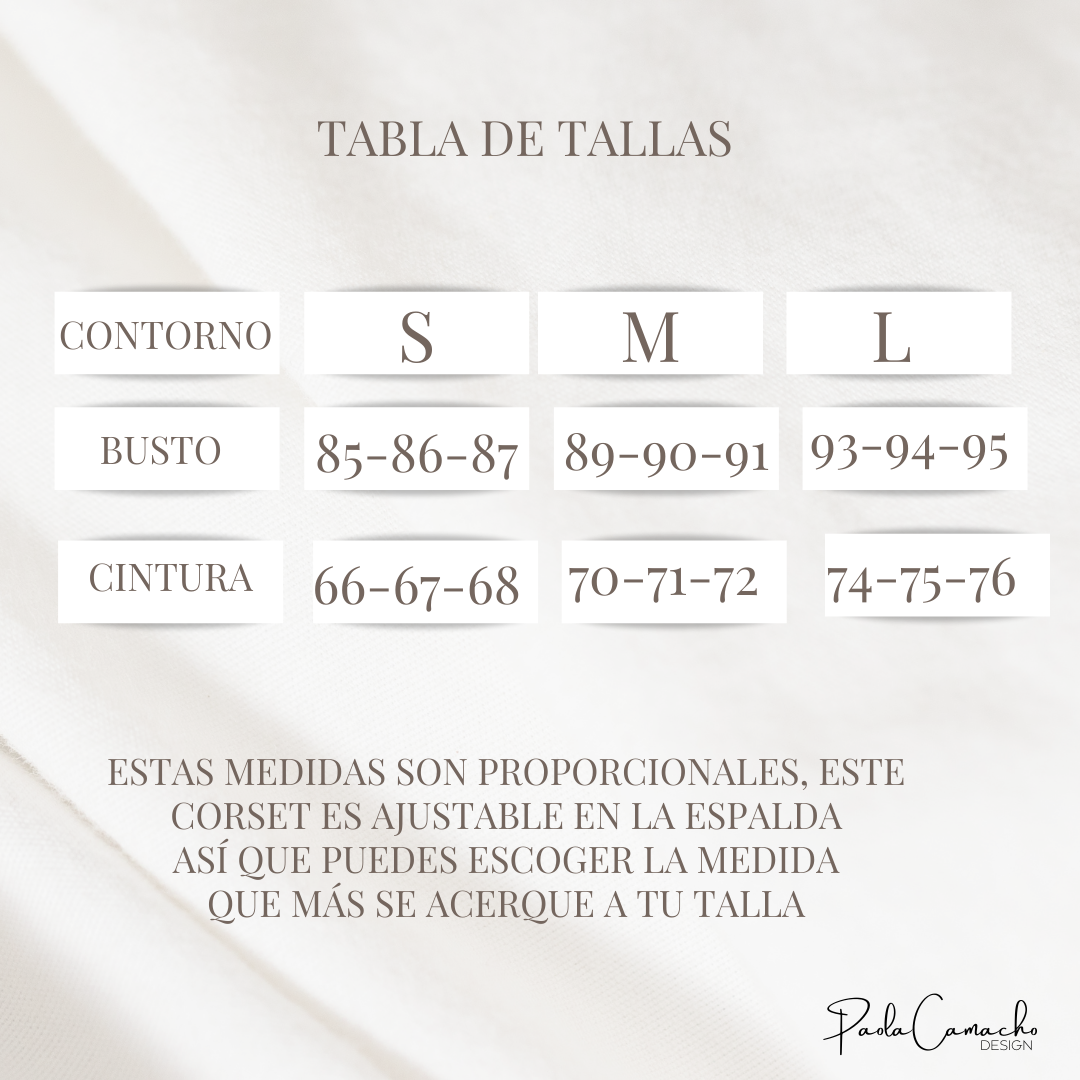 PATRÓN PDF CORSÉ IBIZA TALLA M + TUTORIAL