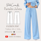 Patrón Pantalón de Pijama Julieta PDF | XS–XXL | Carta 100% | Principiantes