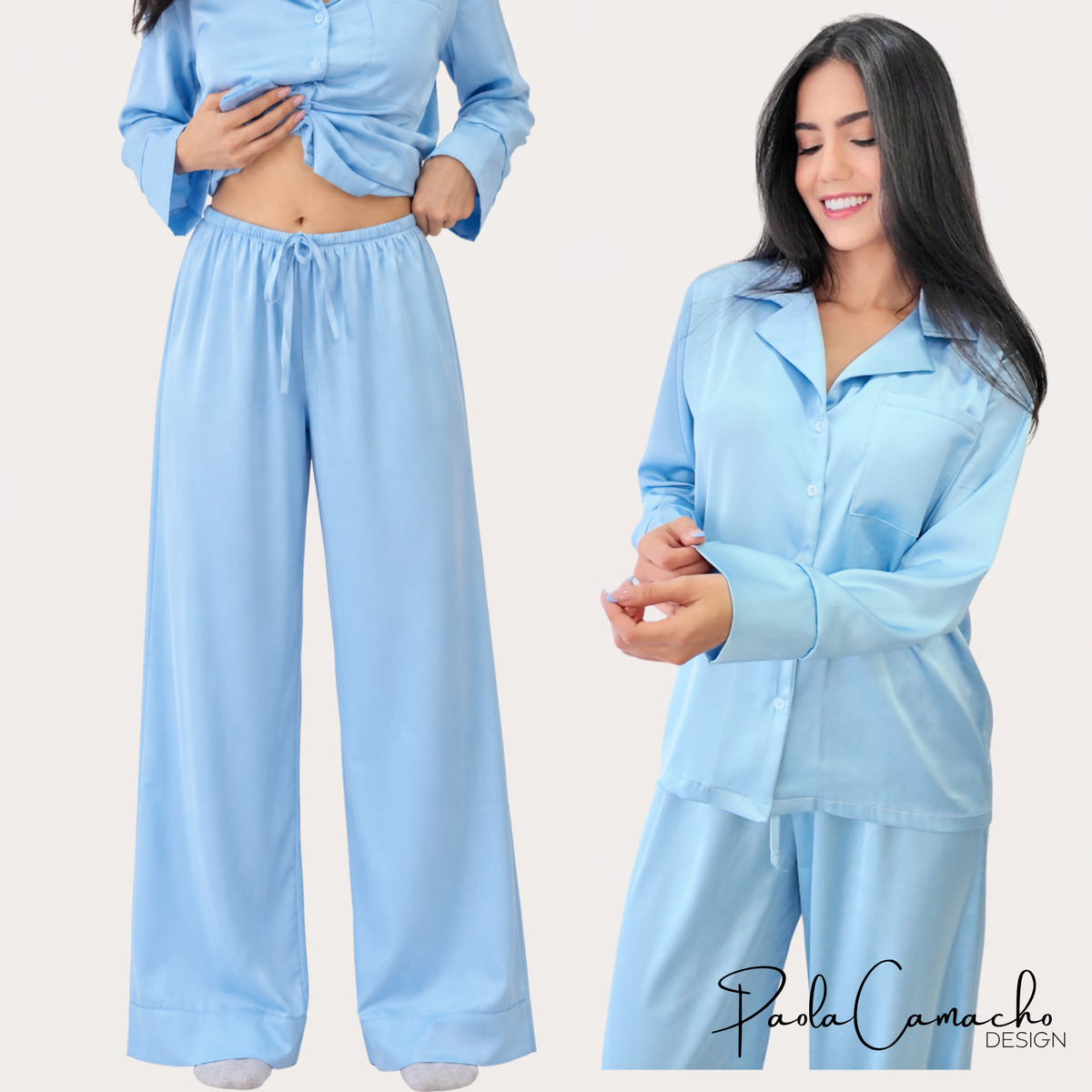 Patrón Pantalón de Pijama Julieta PDF | XS–XXL | Carta 100% | Principiantes