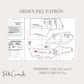 Patrón chaleco Sastre CLOE - tallas XS,S,M,L,XL,XXL -
