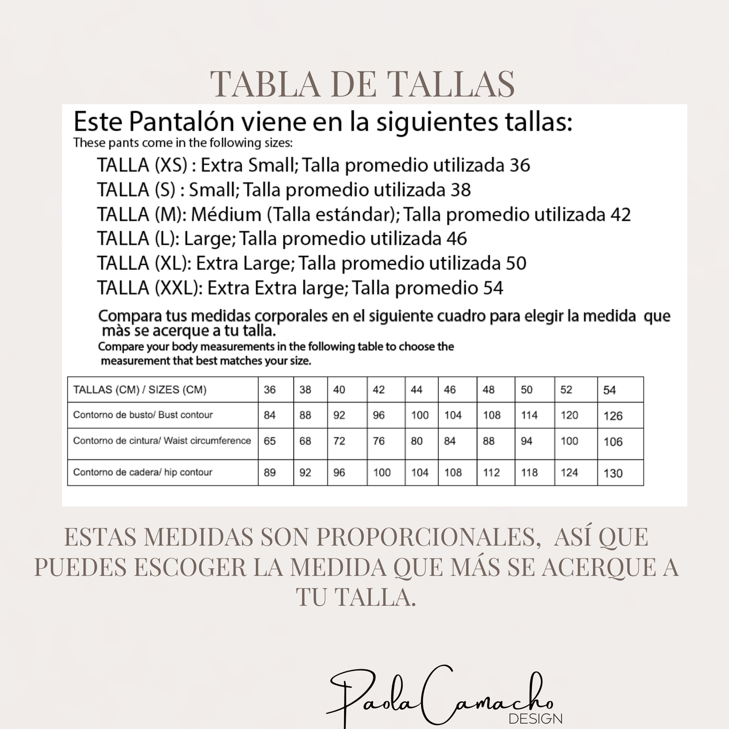 Pantalón palazzo Isabella - Patrón en PDF + VIDEO de costura/ Tallas desde la XS hasta la XXL