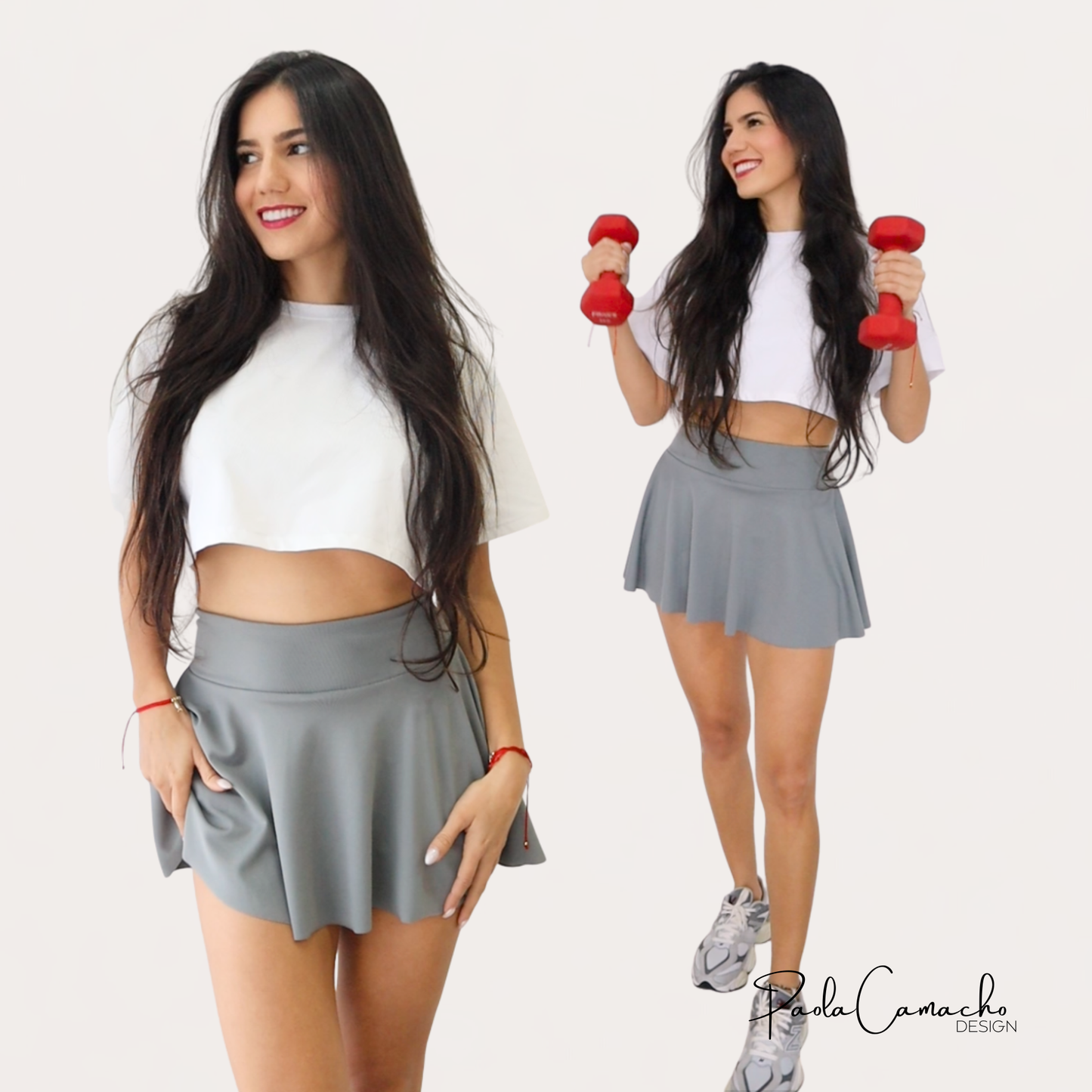 Patrón de Costura Falda Deportiva Olivia – PDF Tallas desde la XS a XXL (Hoja Carta)