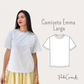 Patrón de Costura Camiseta Emma – PDF Tallas XS a XXL (Hoja Carta)