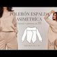 PATRÓN PDF POLERÓN ESPALDA ASIMÉTRICA talla L
