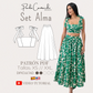 Set Alma – Patrones de Costura (Top + Falda)